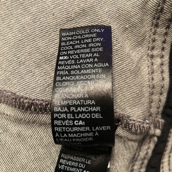 White House Black Market Gray Denim Jacket - Picture 9 of 12